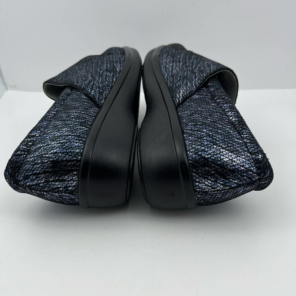Alegria Clog Shimmery Blue Womens Size EU 38 US 8 - Picture 8 of 12